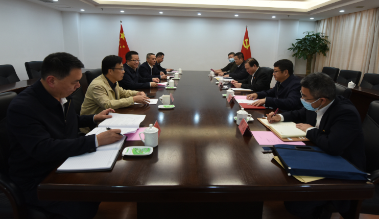 中国石油福建销售分公司领导到省农业农村厅走访座谈